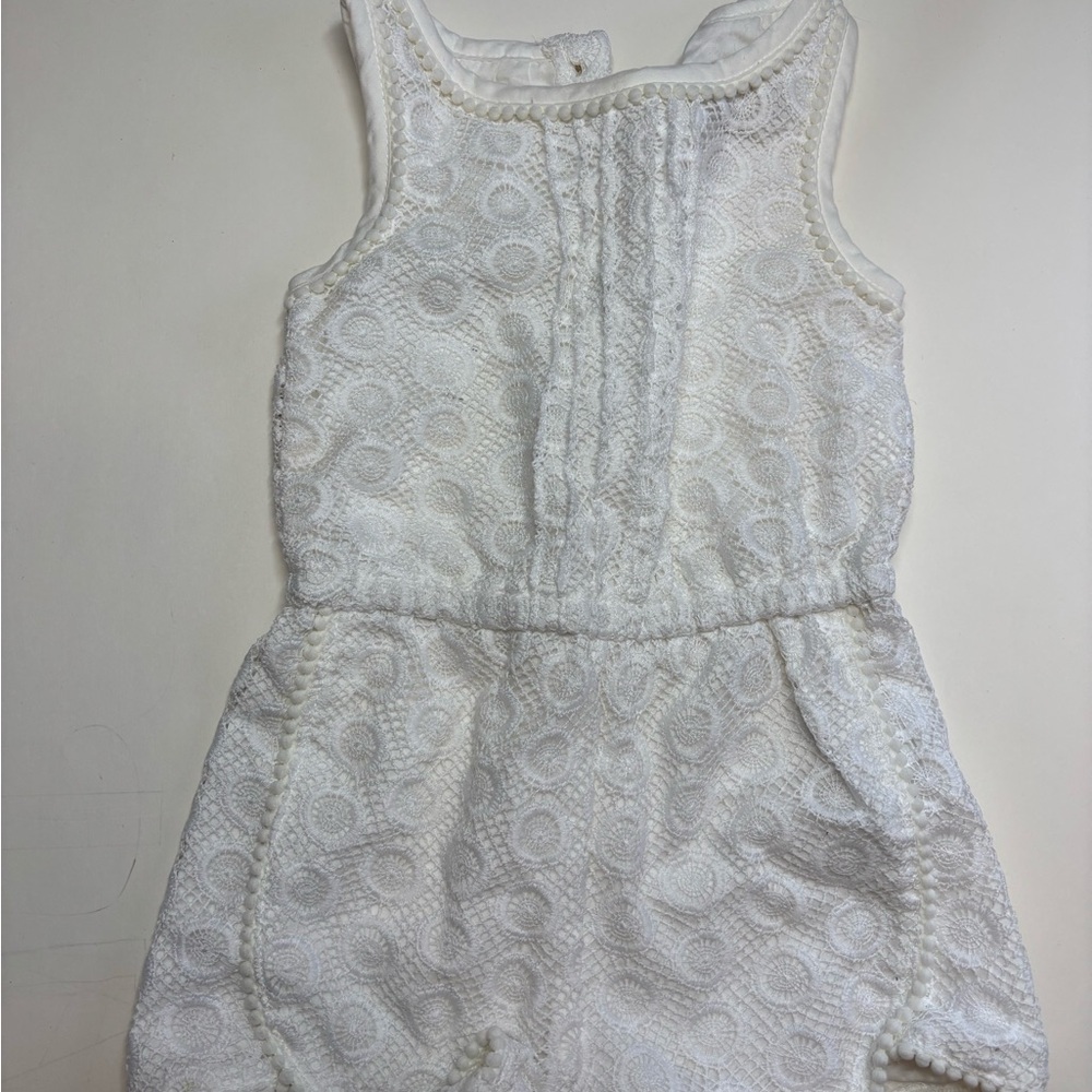 OshKosh B'gosh White Lace Romper